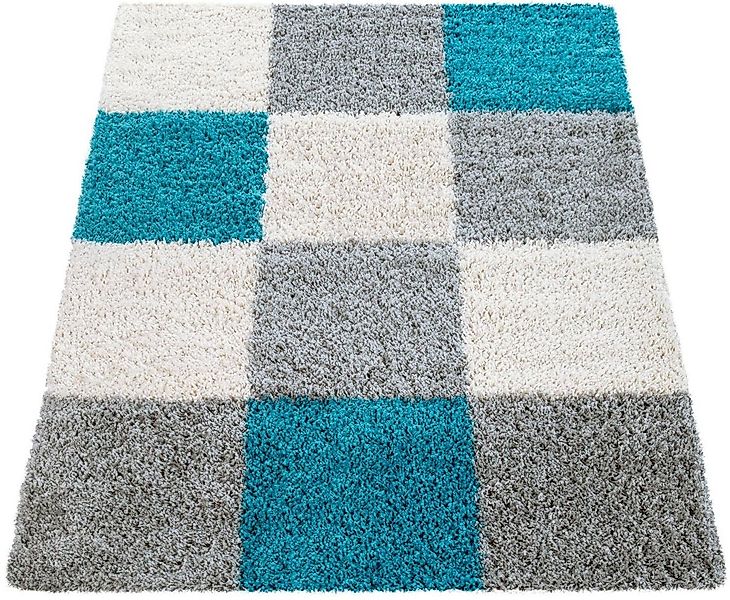 Paco Home Hochflor-Teppich Mango 316, rechteckig, Höhe: 34 mm, weicher Shag günstig online kaufen