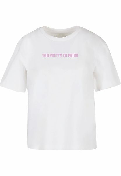 Miss Tee T-Shirt "Miss Tee Too Pretty Tee" 1 Stk. tlg. günstig online kaufen
