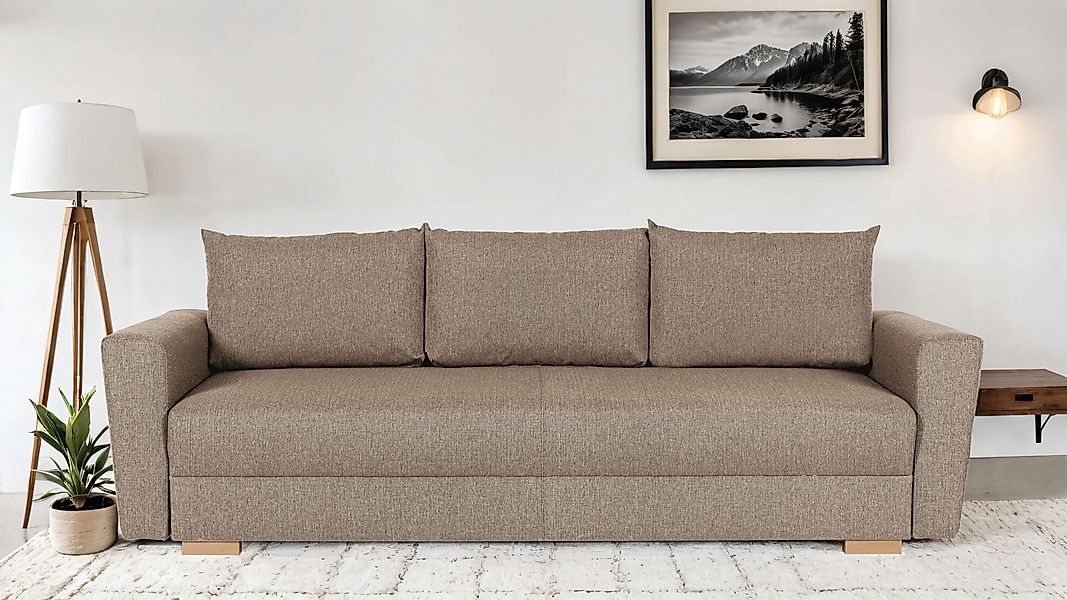 INOSIGN 3-Sitzer MAGHERA Schlafsofa mit Bettkasten, günstig online kaufen