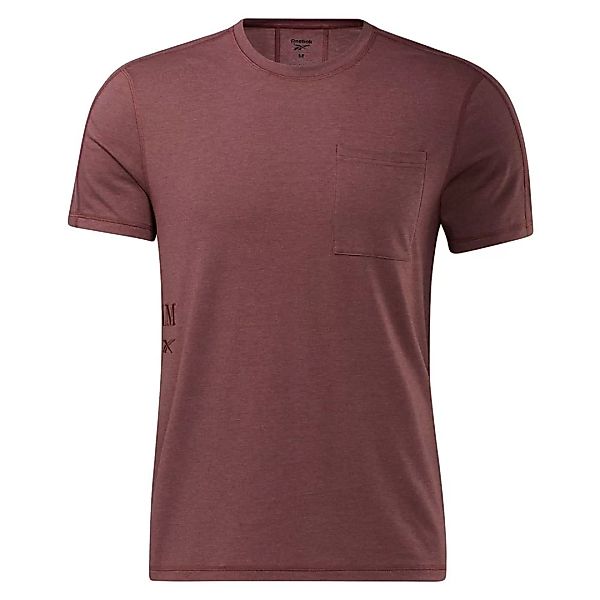 Reebok Les Mills® Pocket Kurzärmeliges T-shirt M Rich Red Mel.-R günstig online kaufen