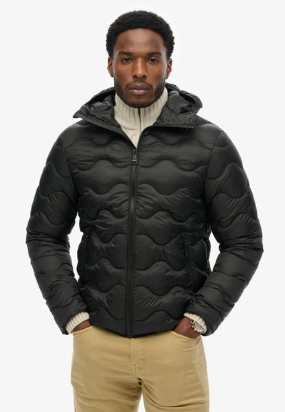 Superdry Steppjacke HOODED QUILTED WAVE PADDED günstig online kaufen