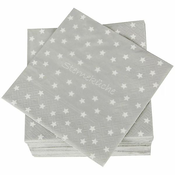 Bestlivings Servietten 33 x 33 cm Sterneküche 3 Lagig 80er Pack günstig online kaufen