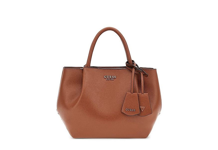 Guess Umhängetasche GUESS Handtasche Amorette Cognac (1, 1-tlg., 1) günstig online kaufen