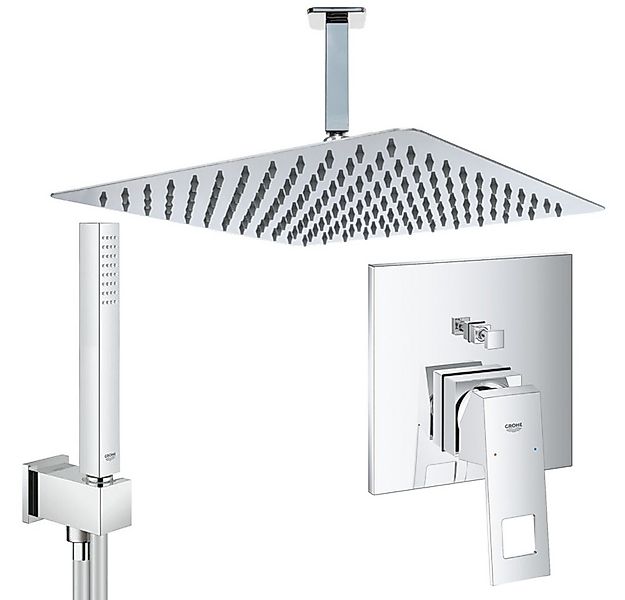 Grohe und Jowi Duscharmatur Eurcocube Unterputz Duschsystem, Kopfbrause Dec günstig online kaufen