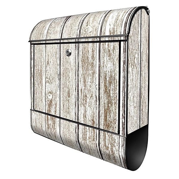 Banjado Design Briefkasten Schwarz Pulverbeschichtet 39x47x14cm 2 Schlüssel günstig online kaufen