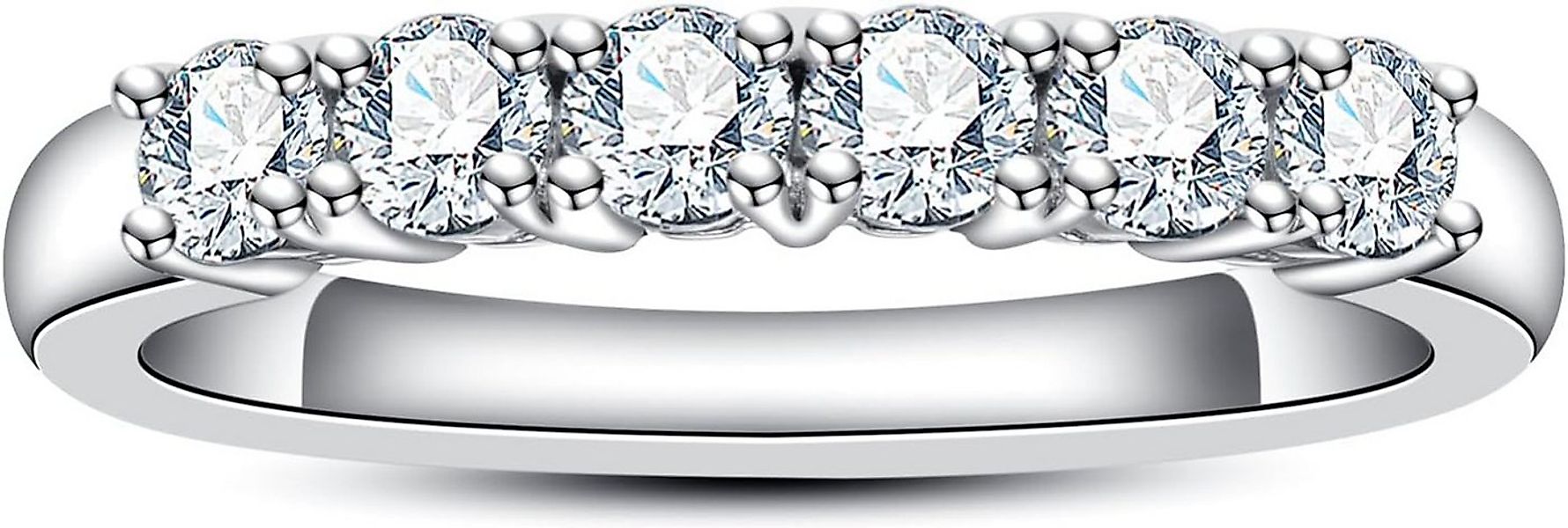 Jumpeak Diamantring D VVS1 14K Gold,Diamant Ring Damen,Verlobungsring, Rund günstig online kaufen