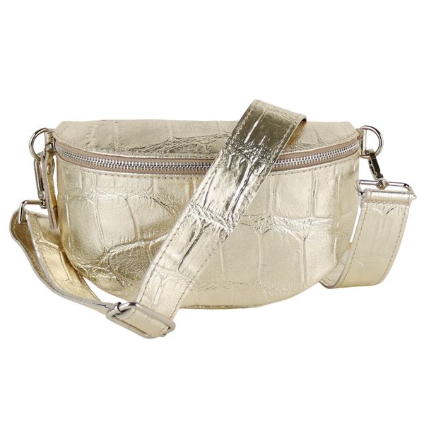 MIRROSI Bauchtasche UNISEX, Echtleder, Leder, Made günstig online kaufen