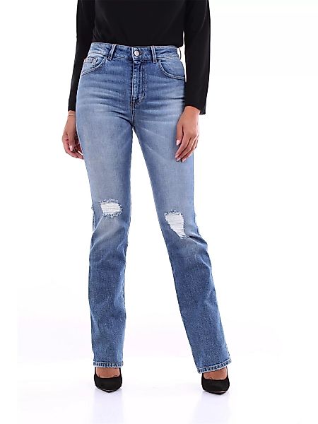 PT TORINO regelmäßig Damen Blue Jeans Baumwolle und Elasthan günstig online kaufen