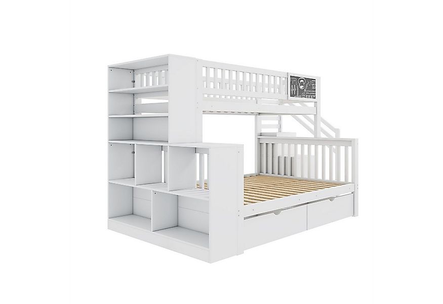 autolock Kinderbett Multifunktionales Kinderbett,140*200cm/90*200cm,Etagend günstig online kaufen