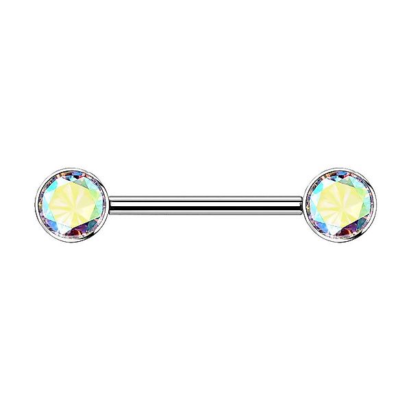 Taffstyle Intimpiercing Intim Titan Brustwarzenpiercing Kristall günstig online kaufen