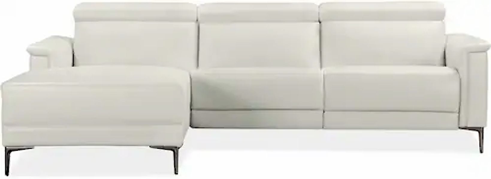 Home affaire Ecksofa »Lund, L-Form, 261cm, man. o. elektr. Relaxfunktion (m günstig online kaufen