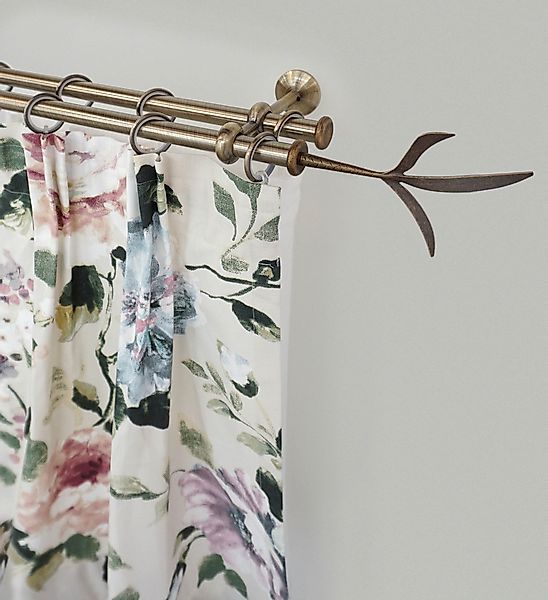 GARESA Gardinenstange "ESPERANCA" Ø 16 mm 2 läufig-läufig Wunschmaßlänge ru günstig online kaufen