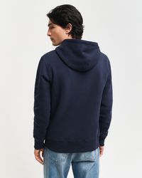 Gant Kapuzensweatjacke "EMBOSSED FULL-ZIP HOODIE" eine erhabene GANT-Grafik günstig online kaufen