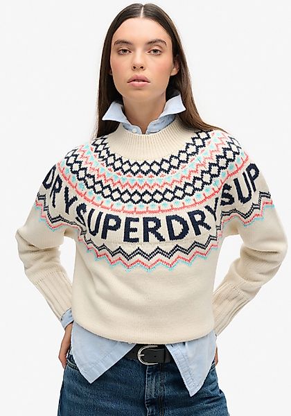 Superdry Strickpullover BRANDED JUMPER günstig online kaufen