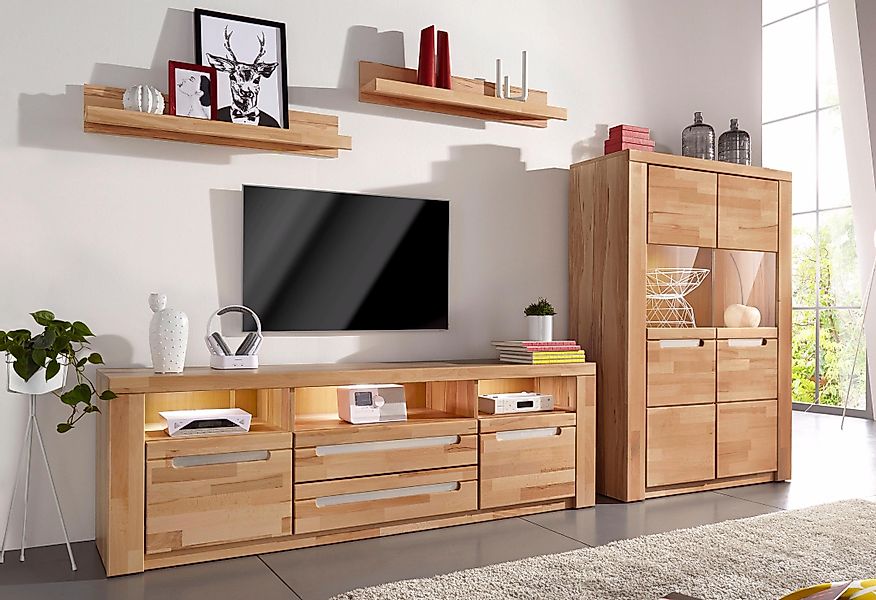 Home affaire Highboard Kolding, Breite 100 günstig online kaufen