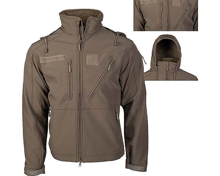 Mil-Tec Outdoorjacke Militär Softshell Jacke SCU 14 Wasserabweisend günstig online kaufen