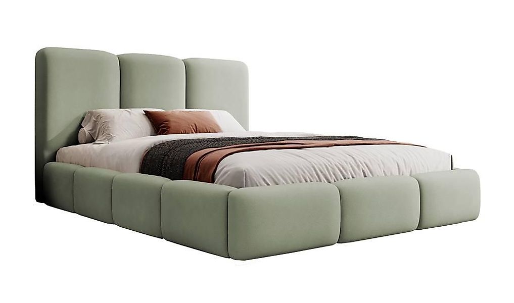 NADUVI Collection | Bettgestell Bruyère Samt 180x200 günstig online kaufen