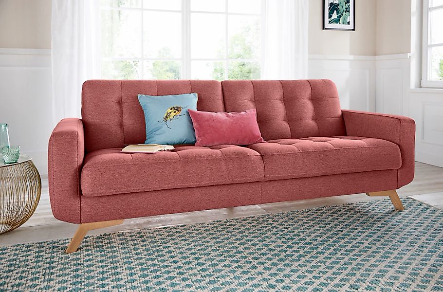 exxpo - sofa fashion 3-Sitzer »Fiord, aktuelles Design, tolle Detailverarbe günstig online kaufen