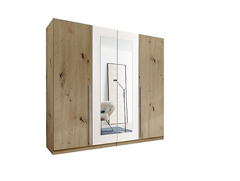 PREISBRECHER Drehtürenschrank Cano 5 Böden, 1 Stange, Artisan Eiche Dekor / günstig online kaufen