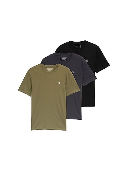 TOM TAILOR Denim T-Shirt (Packung, 3-tlg) mit Logo Print günstig online kaufen