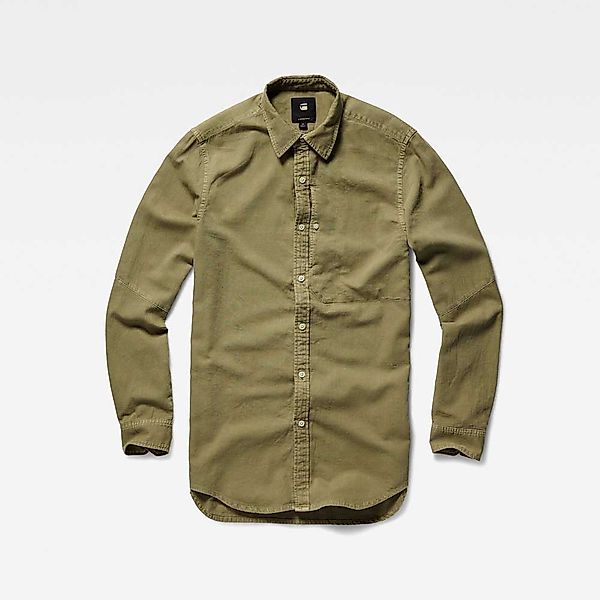 G-star Bristum Ref Straight Langarm-shirt XS Army Green günstig online kaufen