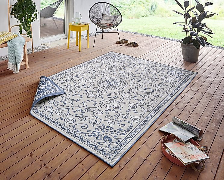 HANSE Home Teppich »LEYTE Wendeteppich«, rechteckig, 5 mm Höhe, In-& Outdoo günstig online kaufen