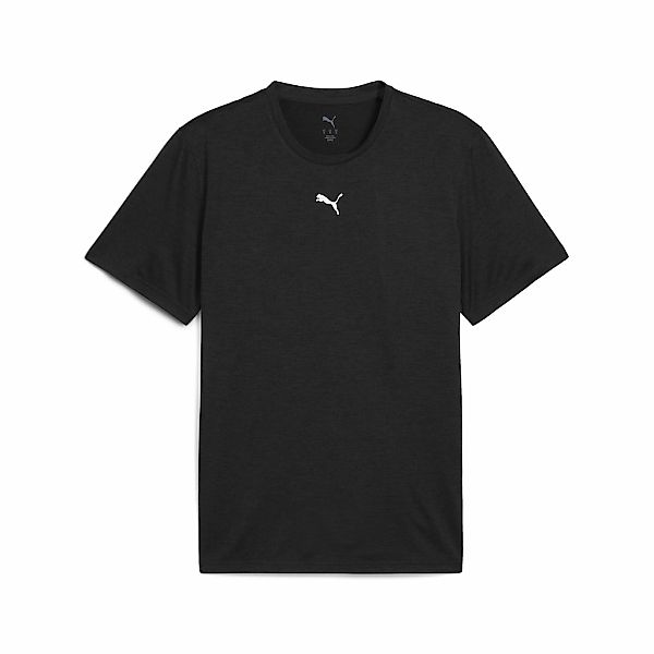 PUMA Trainingsshirt "TAD ESSENTIALS Meliertes T-Shirt mit Cat Logo Herren" günstig online kaufen