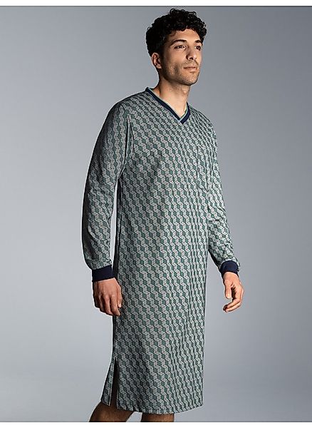 Trigema Pyjama TRIGEMA Nachthemd mit Allover-Print günstig online kaufen