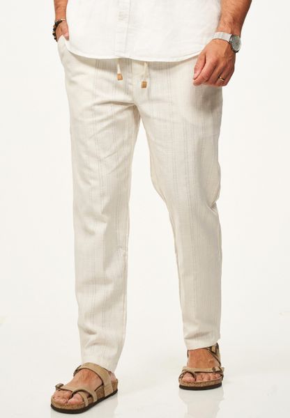 DAILY COTTON Leinenhose im Chinohosen Stil günstig online kaufen