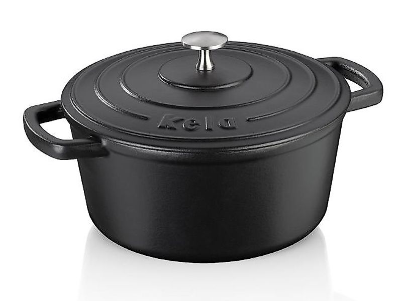 CALIDO Bräter 24cm Durchmesser schwarz 3,8 L von Kela 12471 günstig online kaufen