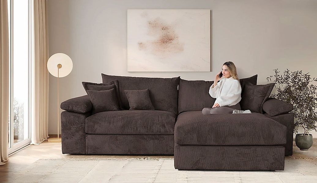 Home affaire Ecksofa "Soft&Cosy XXL L-Form, B: 303 cm - OTTO. Verlässliche günstig online kaufen