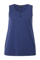 Ulla Popken Longtop Top Cut-Out A-Linie günstig online kaufen