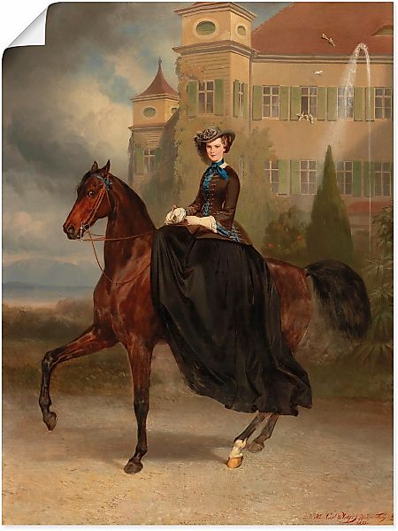Artland Wandbild "Kaiserin Elisabeth von Österreich", Historische Persönlic günstig online kaufen