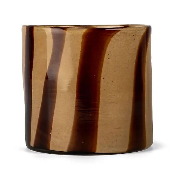 Calore Windlicht-Vase M Ø15cm Brown-beige günstig online kaufen