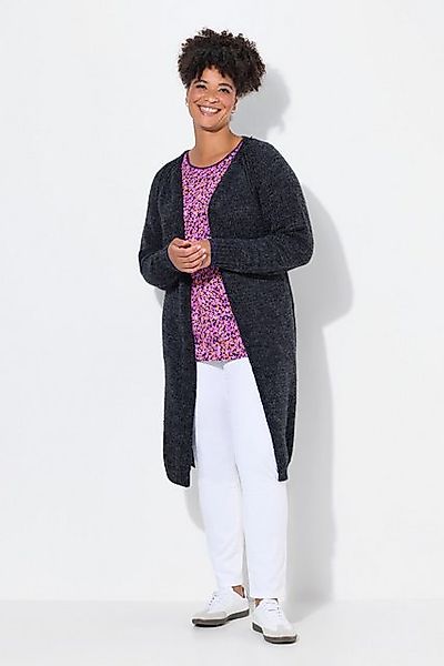 Janet & Joyce Strickjacke Long-Strickjacke offene Form Grobstrick günstig online kaufen
