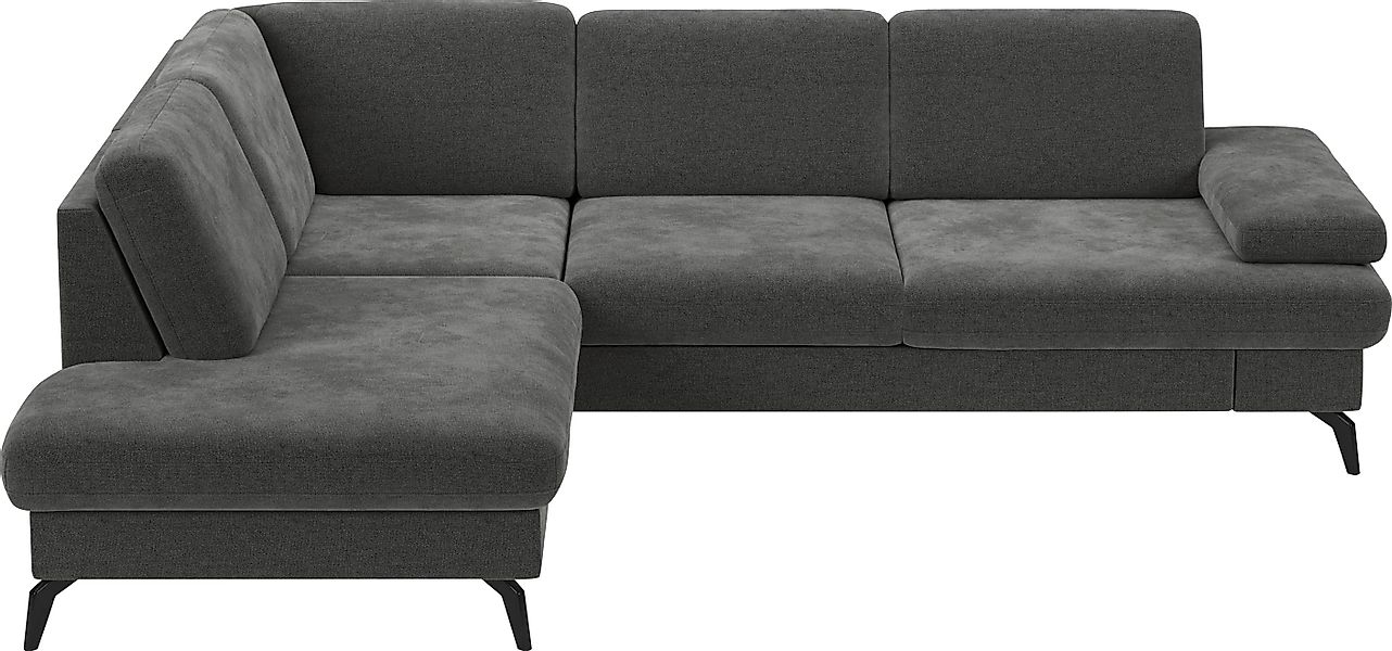 sit&more Ecksofa »Morris L-Form, inkl. Sitztiefenverstellung« wahlweise mit günstig online kaufen