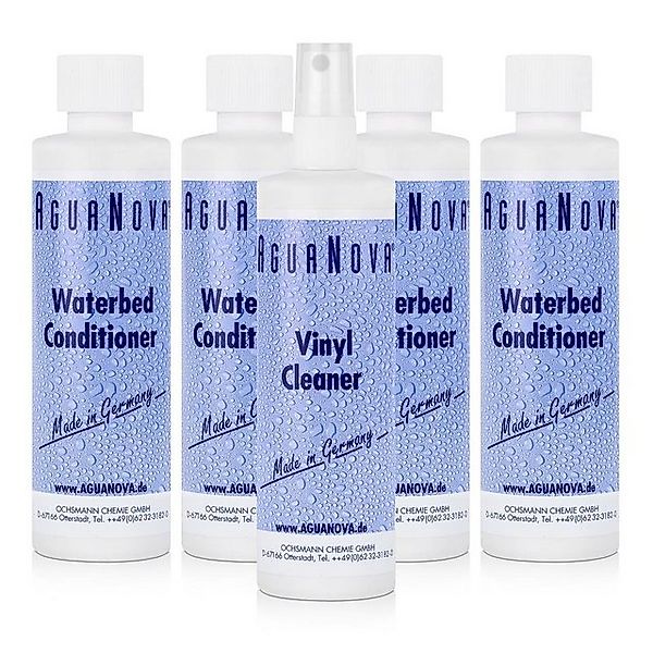 AguaNova, Wasserbett 4x AguaNova Wasserbett Conditioner, 1x Vinyl Cleaner günstig online kaufen