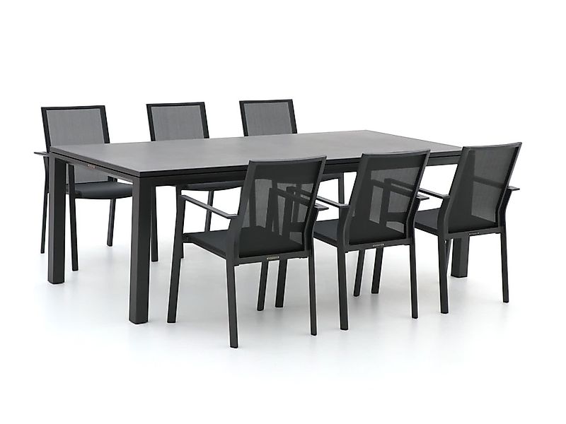 Bernstein Amberg/Mannheim 220 cm Gartenmöbel-Set 7-teilig stapelbar/auszieh günstig online kaufen