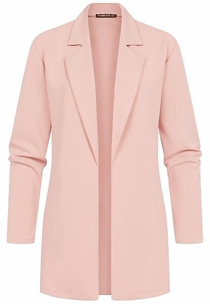 CLOUD 5IVE Strickjacke "CLOUD 5IVE Longform Blazer mit Reverskragen" 1 Stk. günstig online kaufen