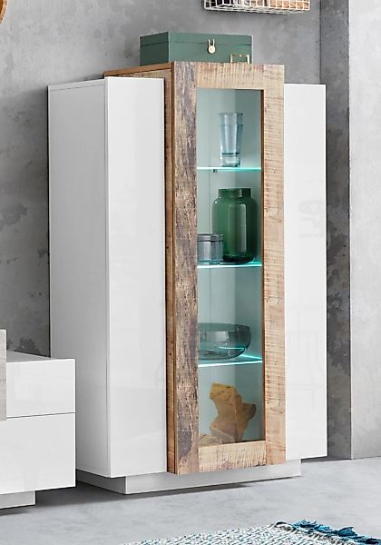 Home affaire Vitrine "Coro, Vitrine, Glasvitrine, Vitrinenschrank, Stauraum günstig online kaufen
