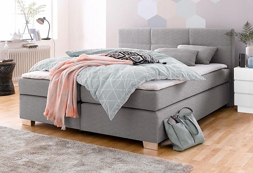 Jockenhöfer Gruppe Boxspringbett "Evita" inkl. Topper und Kissen, erhältlic günstig online kaufen