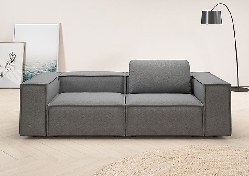 Home affaire 2-Sitzer »Watertown, modernes Sofa 246 cm breit, auch in Feinc günstig online kaufen