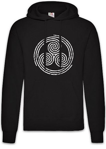 Urban Backwoods Hoodie Triskelion Symbol II Herren Hoodie Nordic Celtic Kel günstig online kaufen