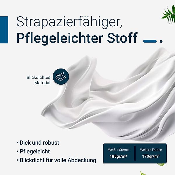 TexDeko Tischdecke universale Biertischdecke für Bierzeltgarnituren/Festzel günstig online kaufen