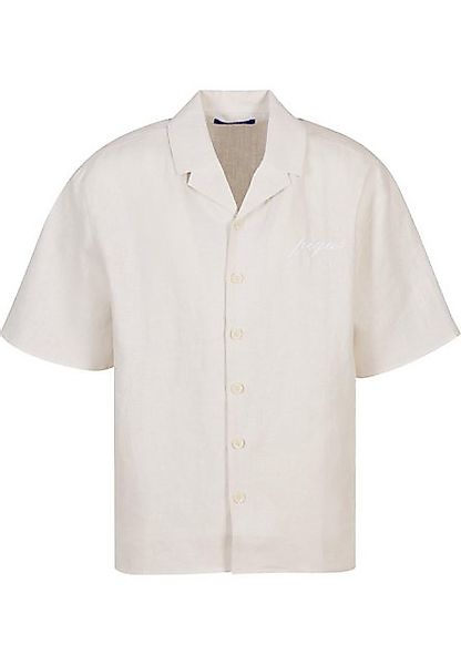 PEQUS Langarmhemd PEQUS PEQUS Chest Logo Linen Shirt (1-tlg) günstig online kaufen