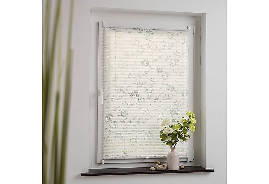 Liedeco Plissee Ausbrenner, Lichtschutz, ohne Bohren, verspannt, Klemmfix, günstig online kaufen