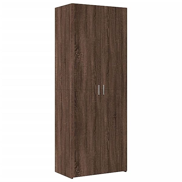 vidaXL Highboard Highboard Braun Eichen-Optik 70x42,5x185 günstig online kaufen
