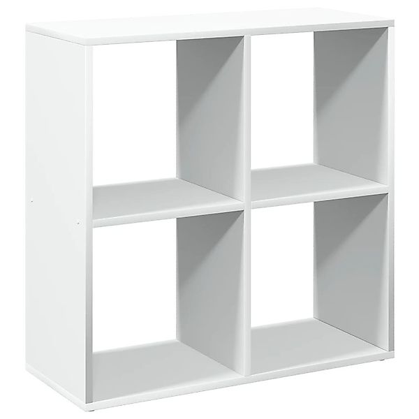 vidaXL Bücherregal Raumteiler-Bücherregal Weiß 69,5x29x69,5 cm günstig online kaufen