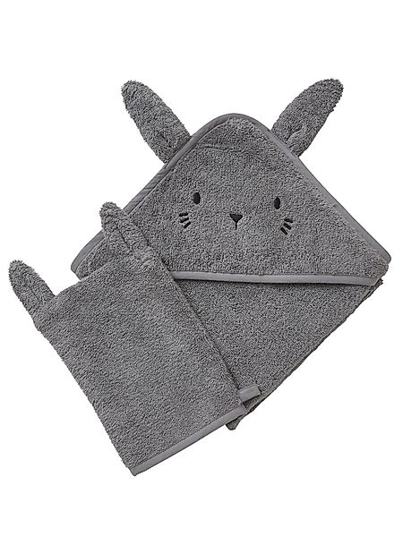 vertbaudet Kapuzenhandtuch Baby-Set aus Badetuch und günstig online kaufen