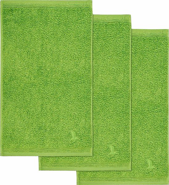 Möve Gästehandtücher "Superwuschel" Gästehandtücher Set mit Bordüre, 100% P günstig online kaufen